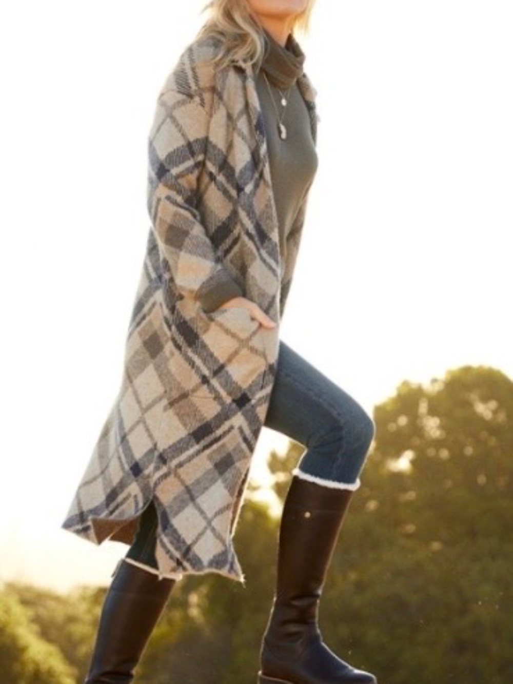 Ariat Ballston Long Cardigan Sweater Size Small